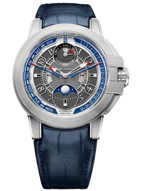 Replica Harry Winston Ocean Biretrograde Perpetual Calendar Automatic 42mm OCEAPC42WW001 watch bands